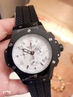 Solid Black Hublot Big Bang Tutti Frutti Chronograph Replica Watch
